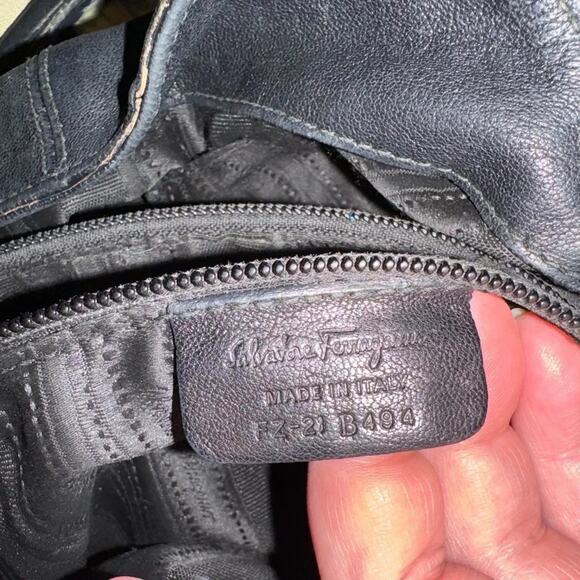 SALVATORE FERRAGAMO Sofia Leather Hobo Bag with Original Handware, Authentic - Picture 12 of 16